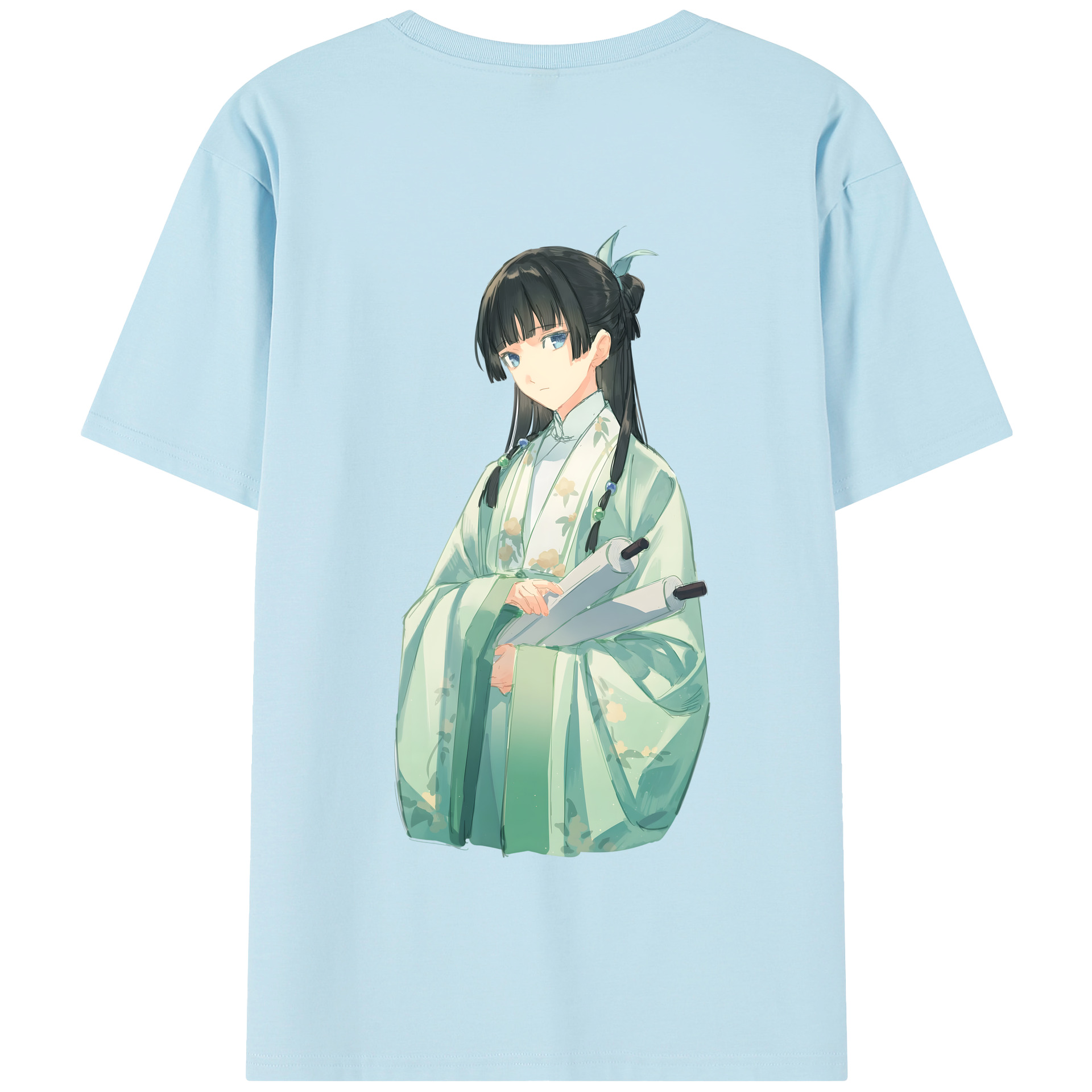 （画像用） 薬屋のひとりごと The Apothecary Diaries 綿100％半袖Tシャツ（背面プリント）